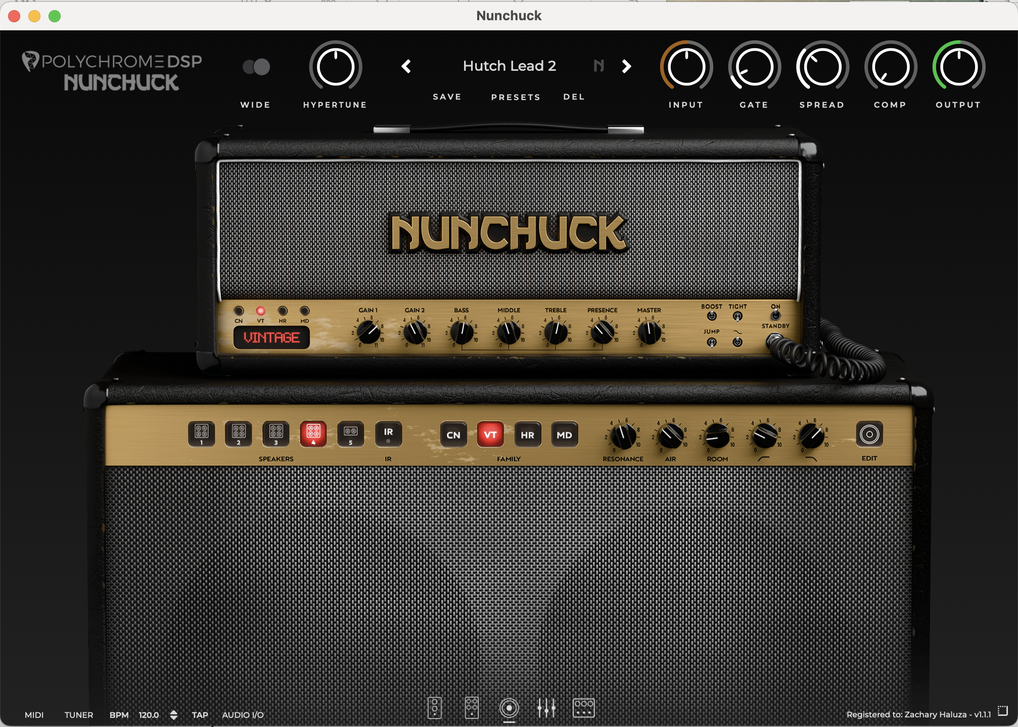Polychrome DSP Nunchuck